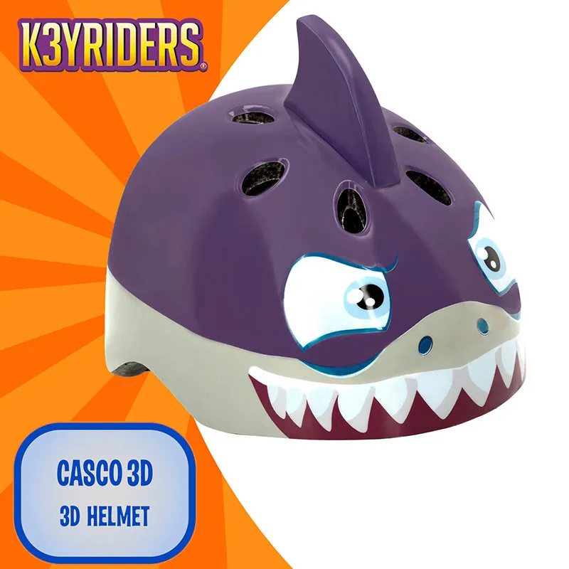 Casque enfant Requin - 36m+-2