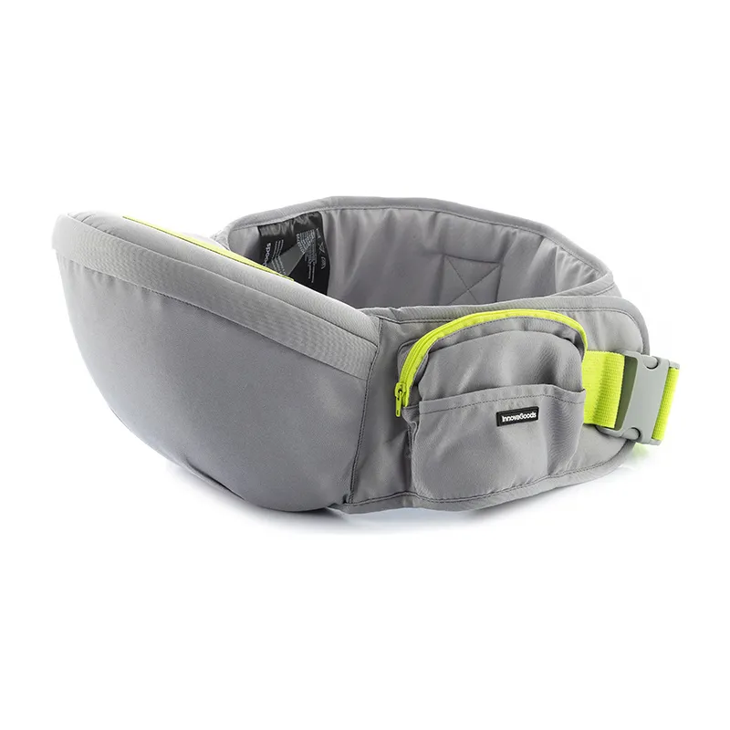 Ceinture Porte-Bébé Évolutive Gris - 122x20x16cm-6