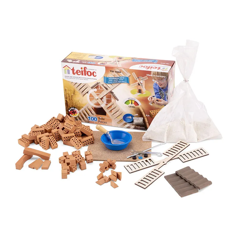 Jeu de construction Moulin à vent 100pcs - 6+-1