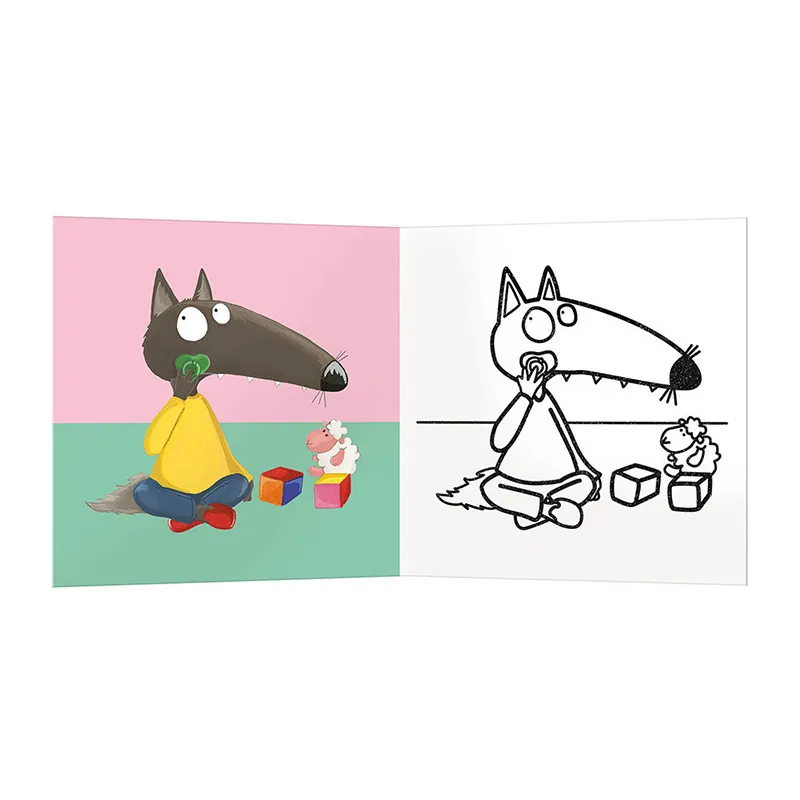 P'tit Loup Mes premiers coloriages Les jouets - 24m+-1