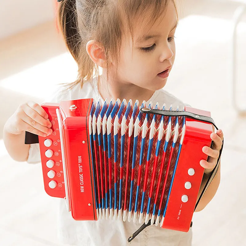 Accordéon Rouge 7 touches - 36m+-0