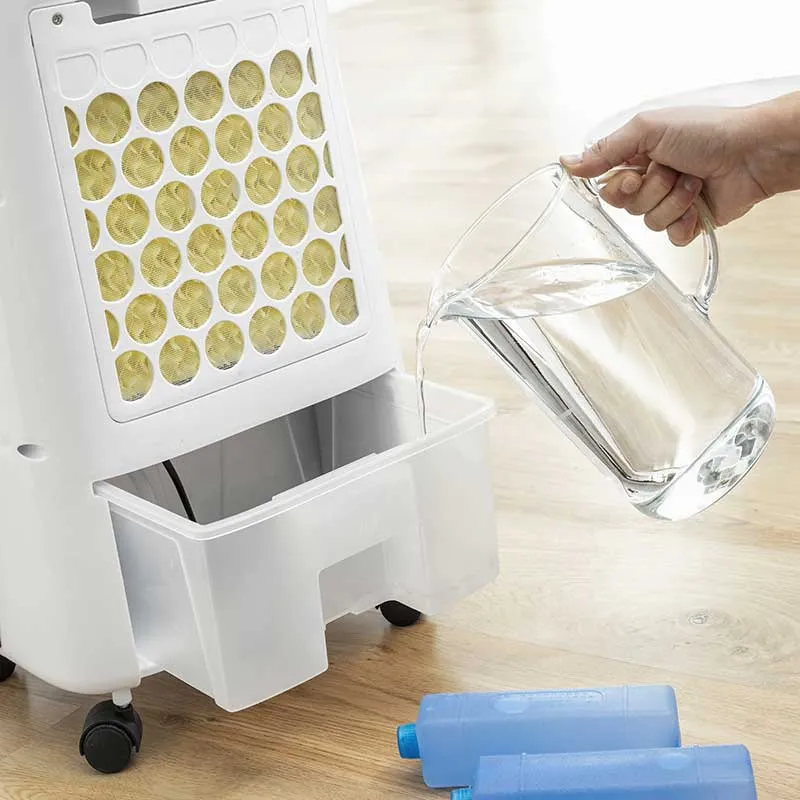 Climatiseur d'évaporation LED - 30,5x76x21,5cm-8