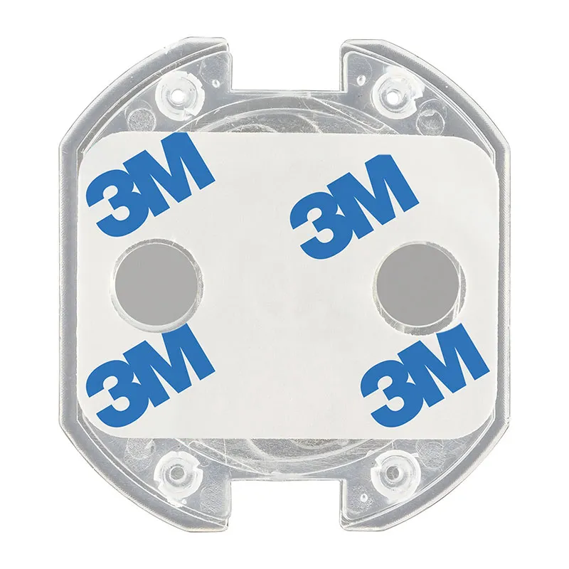 Protection prises éléctriques pour enfants à coller Transparent - 10 pcs-3