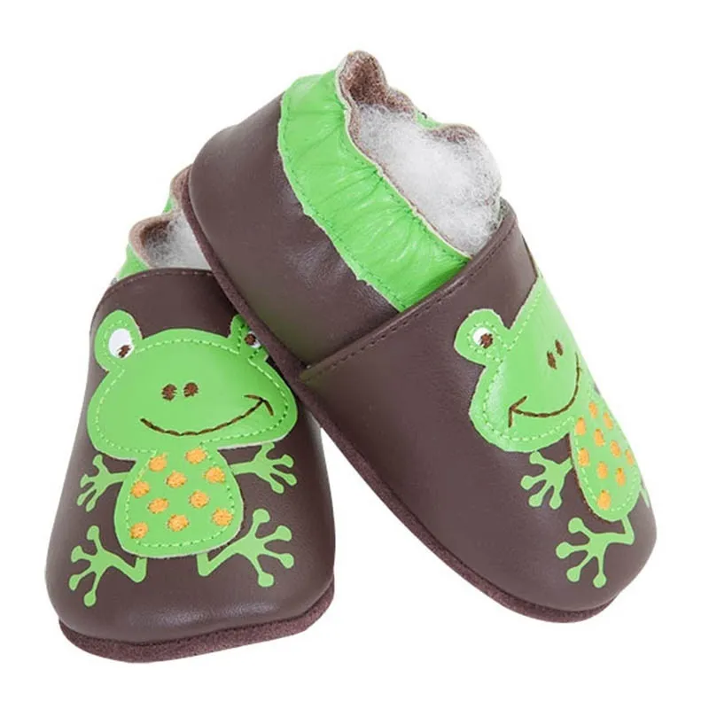 Chaussons cuir Grenouille-3