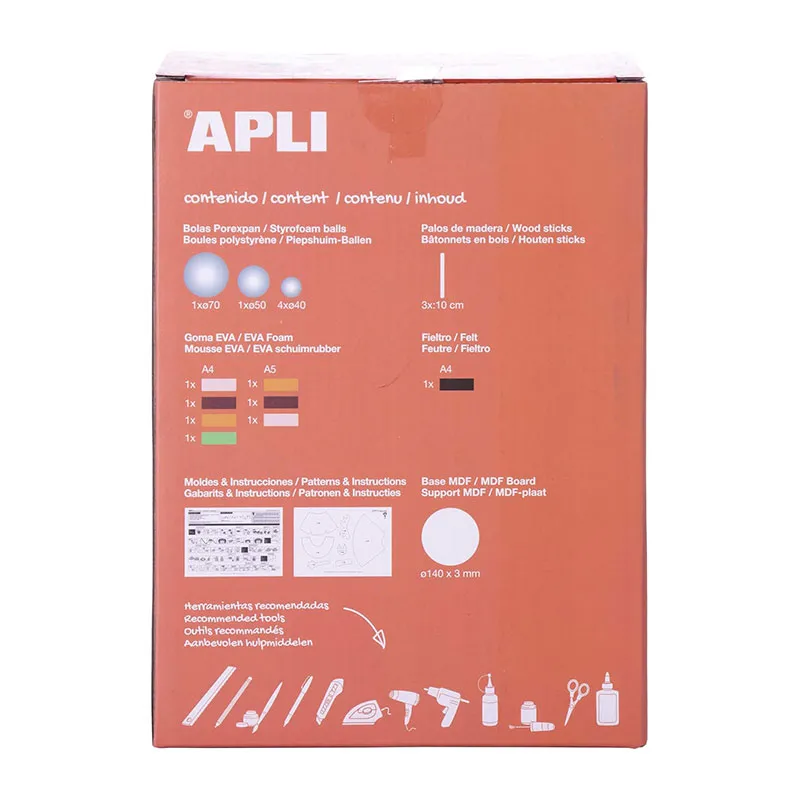 Kit mousse transformable Poupée Citrouille - 8+-1