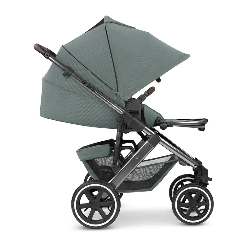 Duo Poussette Salsa 4 air + Nacelle + Chancelière Aloe - 0m+-6