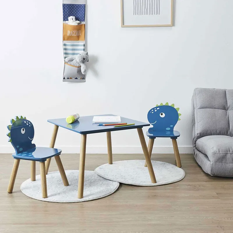 Table + 2 Chaises Dino - 55x43x55cm-1