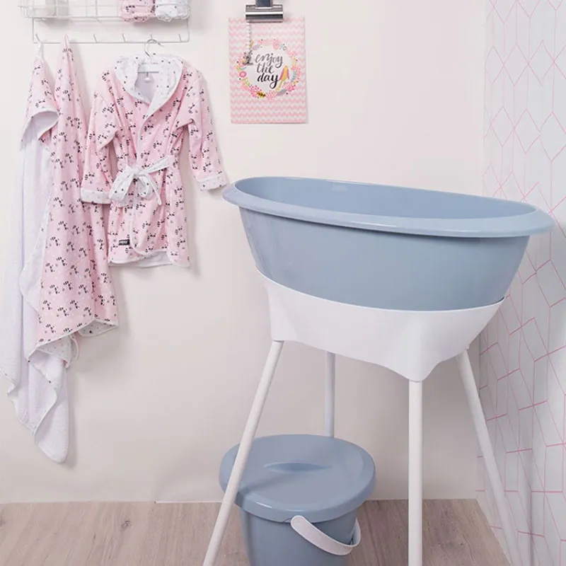 Baignoire Luma Bleu celeste - 81x41cm-4