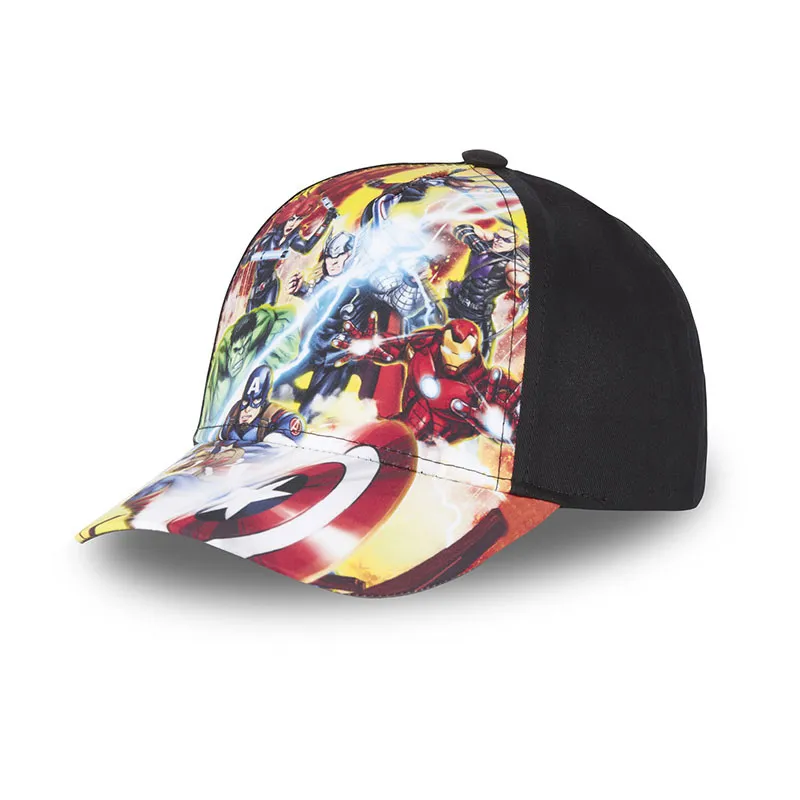 Casquette Enfant Marvel - Noir/Vert/Rouge-1