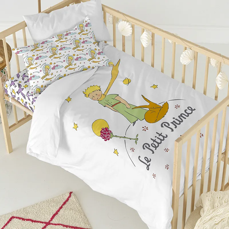 Parure 2pcs Coton Le Petit prince & ses amis - 115x145cm-0