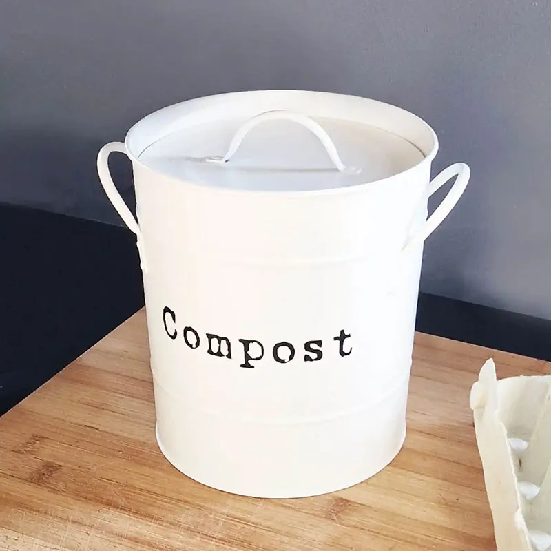 Seau à compost de cuisine Intérieur amovible-0