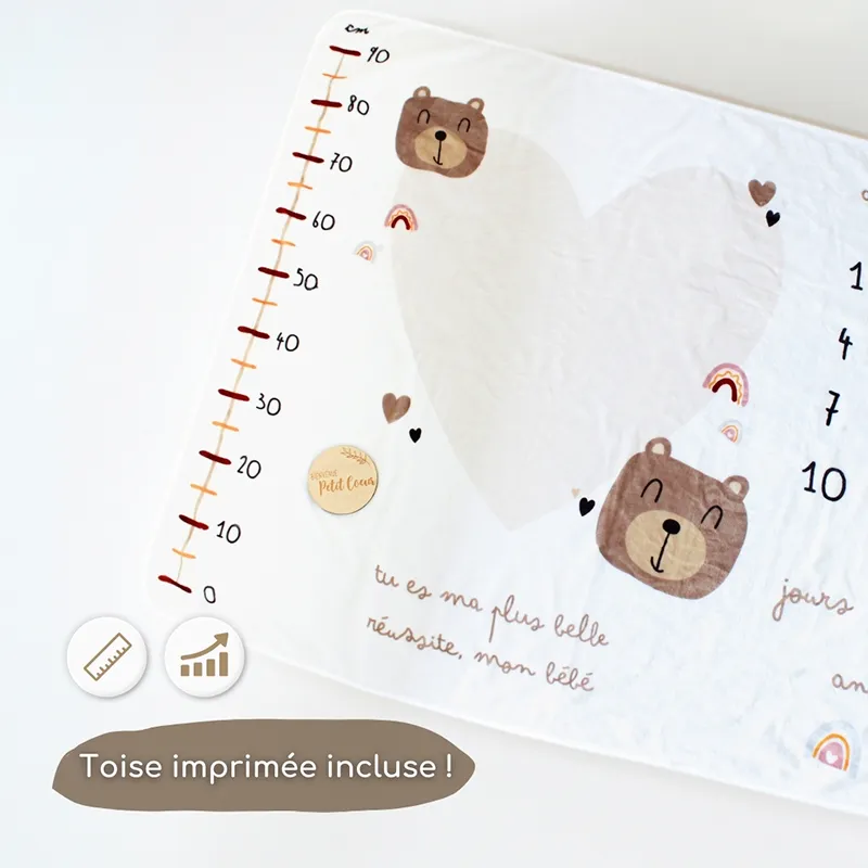 Couverture Étape + Kit d’empreintes - 100x130cm-4