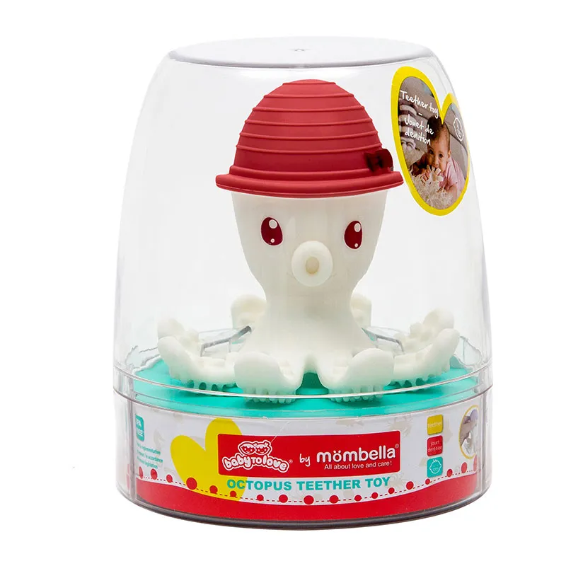 Anneau de dentition Bonnie la pieuvre - 3m+-2