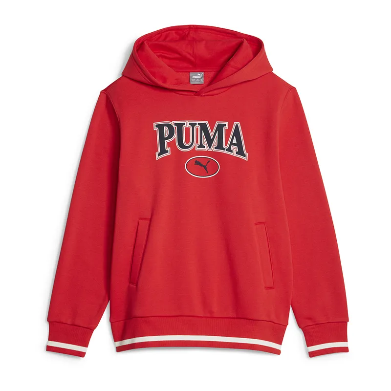 Sweat à capuche Garçon Squad Puma - Rouge-1