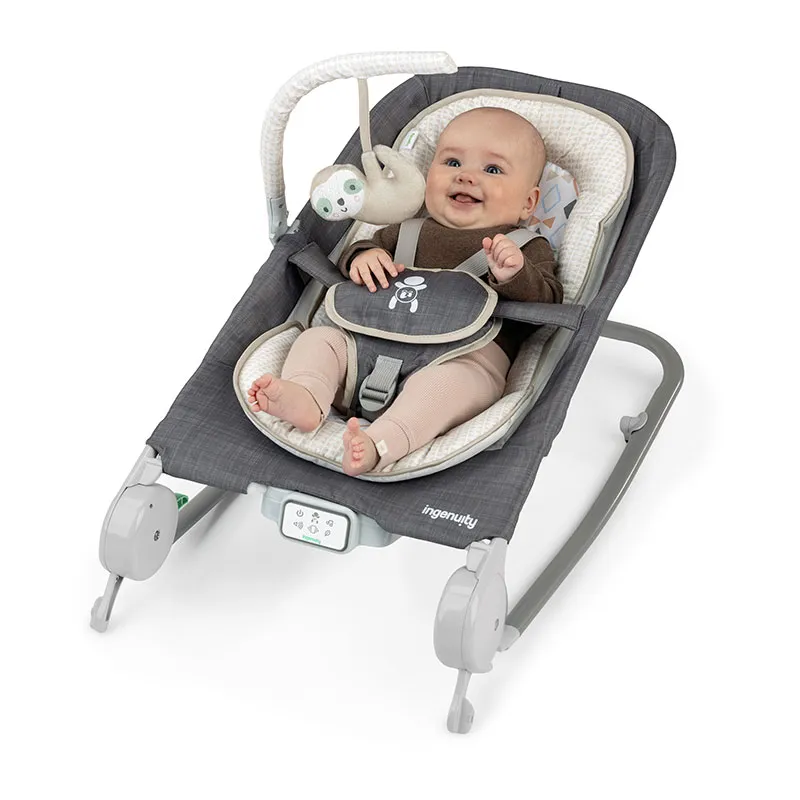 Transat vibrant et massant Happy Belly Parker - 0m+-1