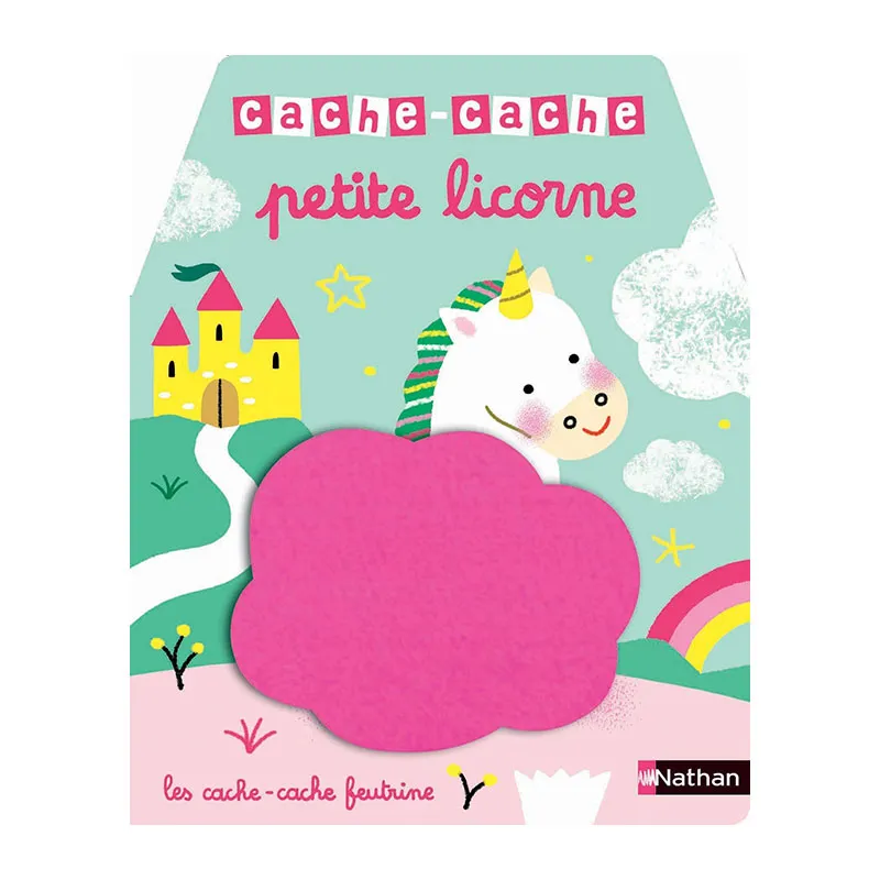 Cache-cache petite licorne - 6m+-0
