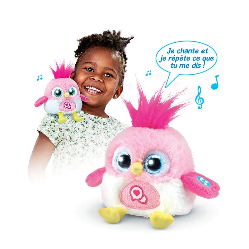 Peluche interactive Lolibirds Rose - 4+-1