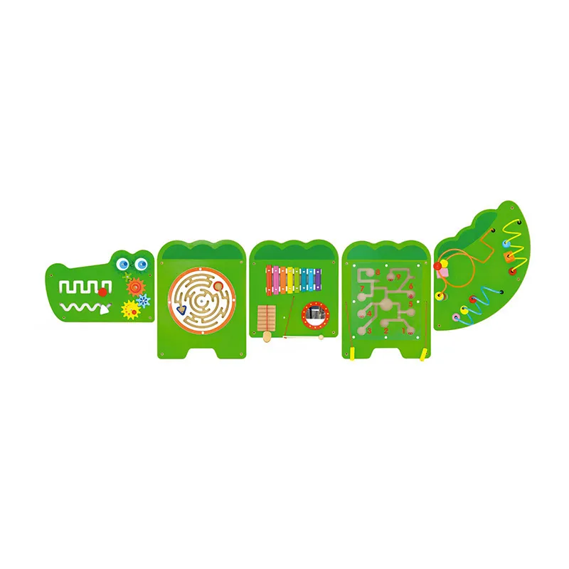 Jeu mural Crocodile 5en1 187x61cm - 18m+-4