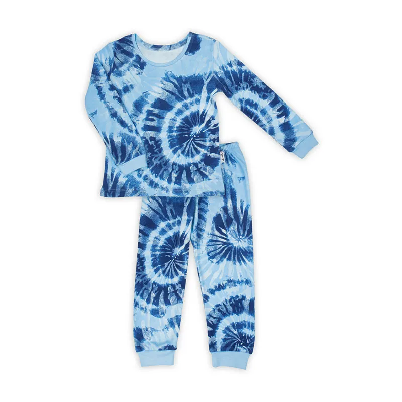 Pyjama Tie and Dye - Bleu-0