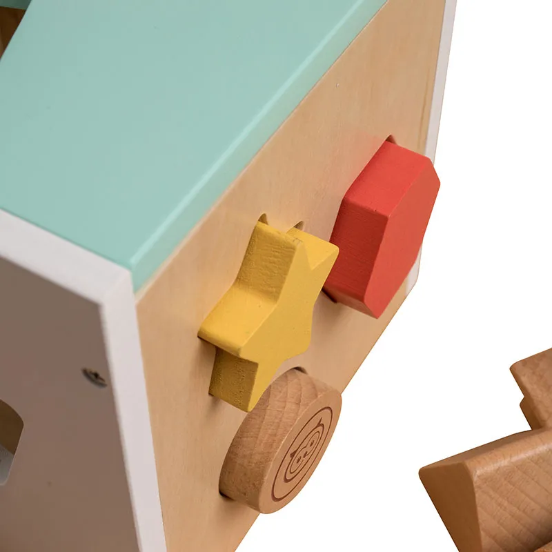 Cube d'activités Bois Owl & Fox - 12m+-2