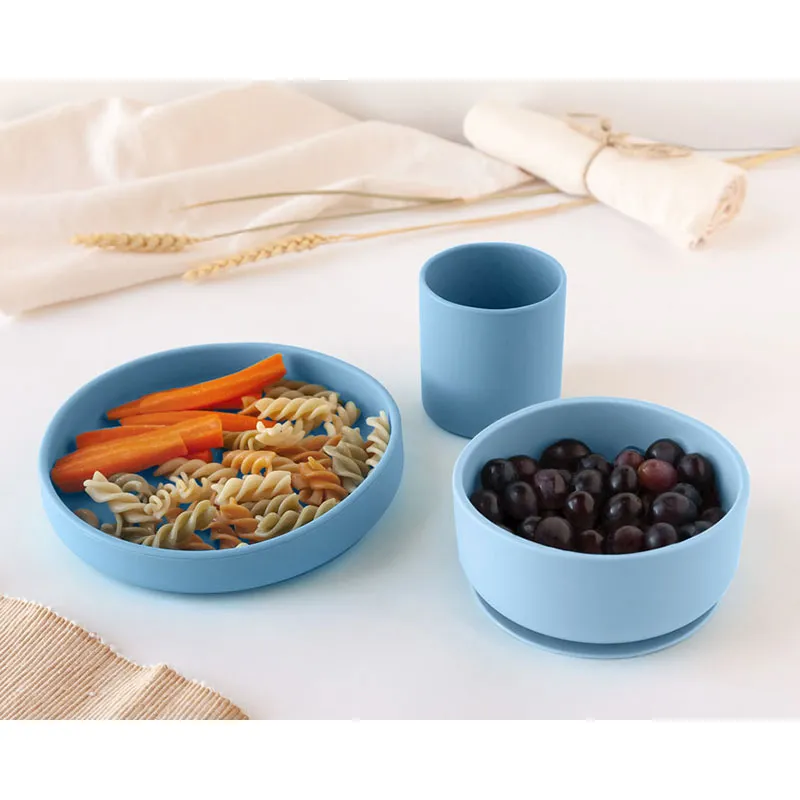Set Vaisselle Bleu - 3pcs-1