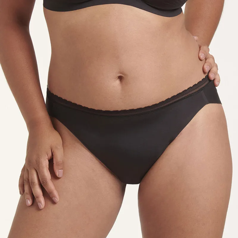 Culotte échancré Sloggi Body Adapt Twist - Noir-0