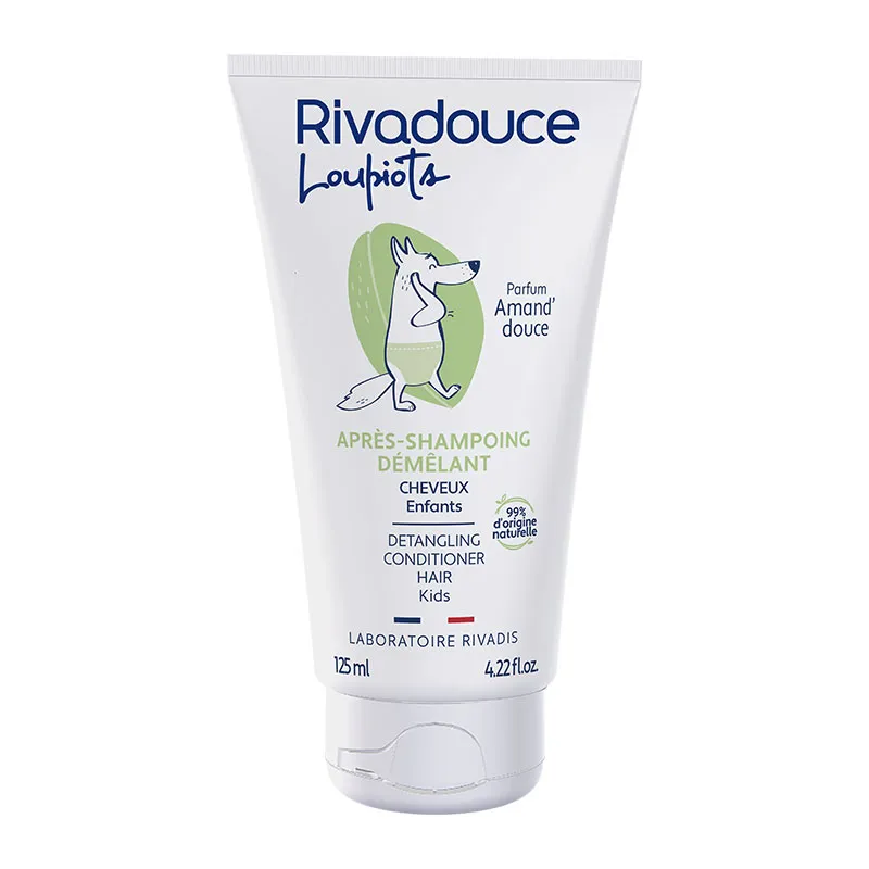 2 Après-shampoing démêlant Loupiots Amand'douce - 2x125ml-0