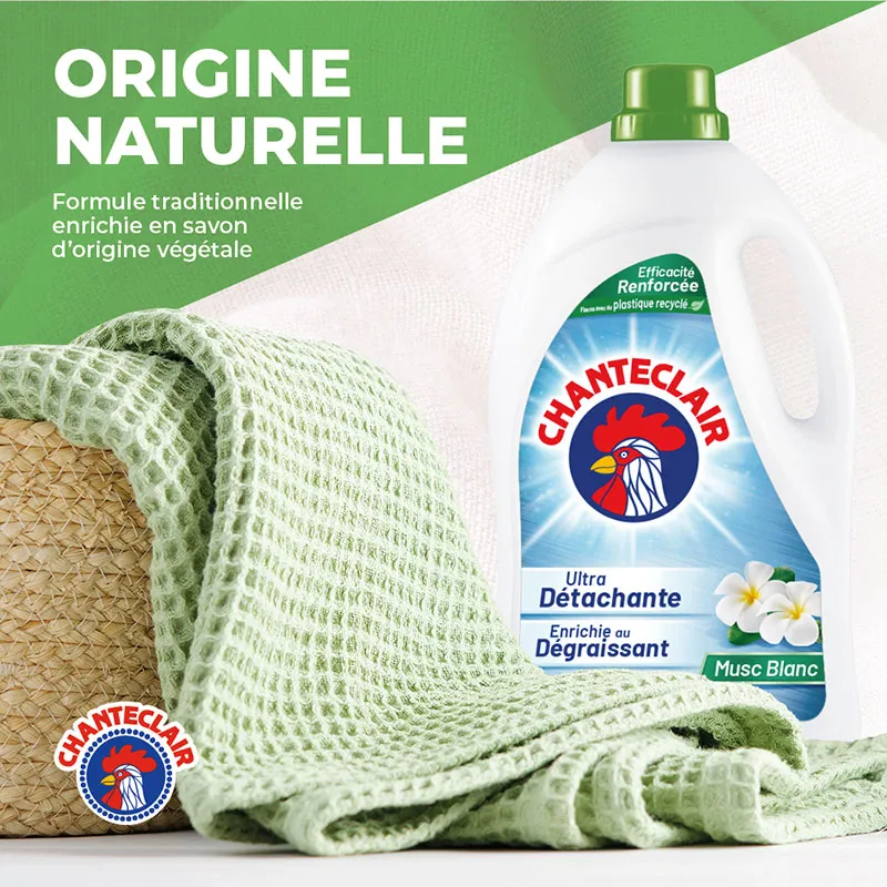 Lessive liquide Musc Blanc - 2x3,6L-2