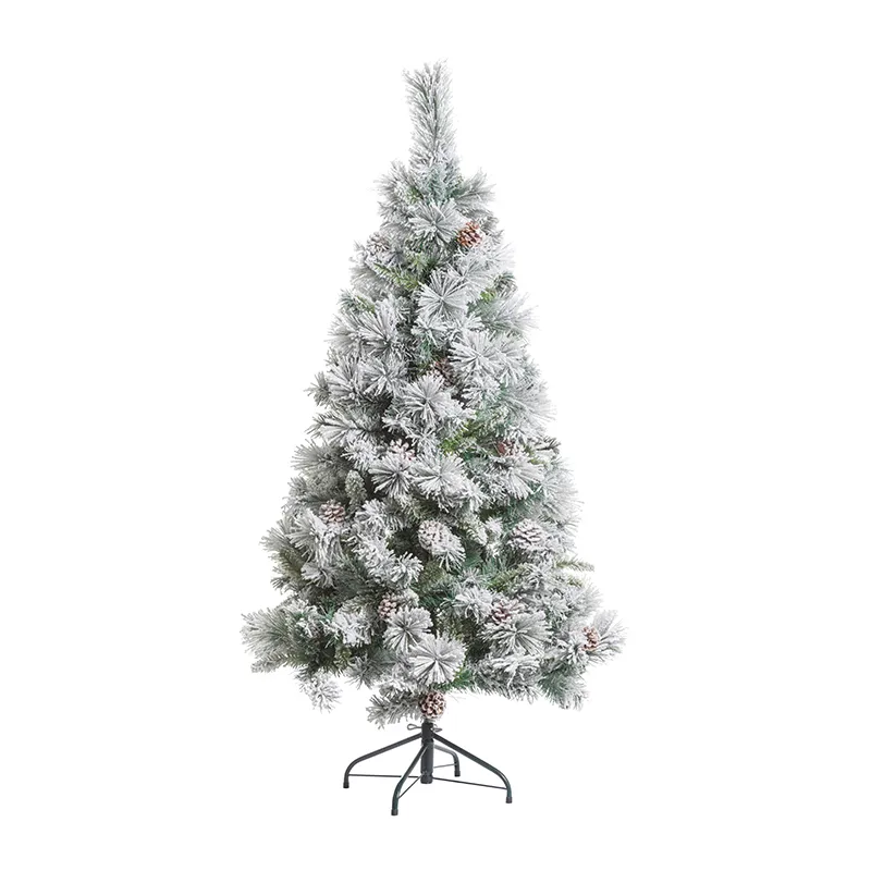 Sapin floqué Minnesota - ø80x150cm-0