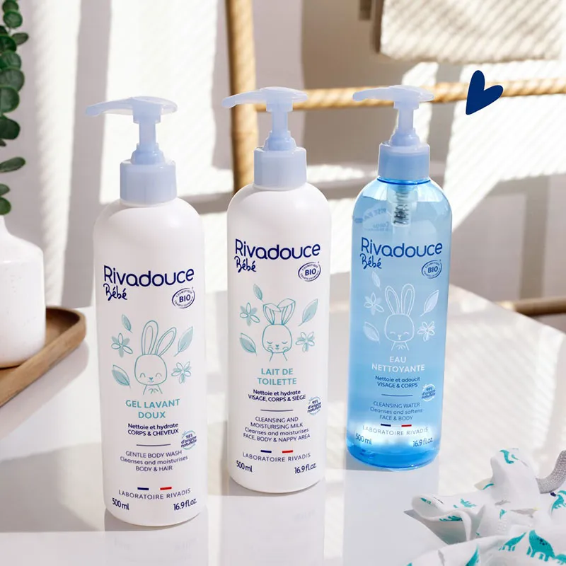 2 Laits de toilette Bébé BIO - 2x500ml-1