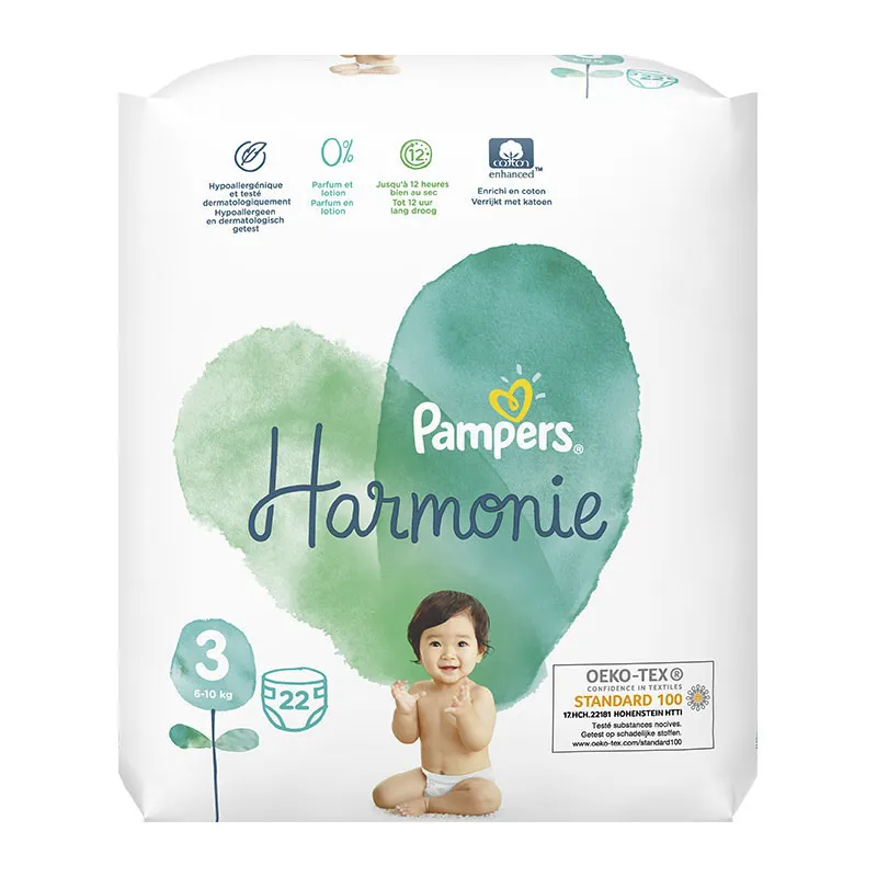 Couches Harmonie T.3/6-10kg - 4x22-1