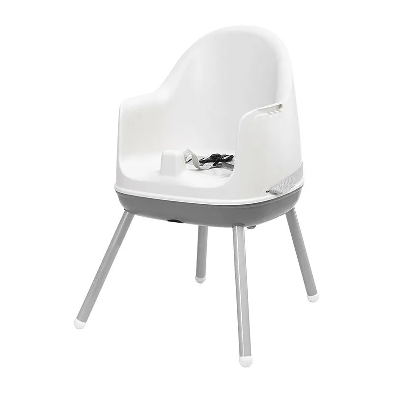 Chaise haute 3en1 Blanc/Gris - 6m+-2