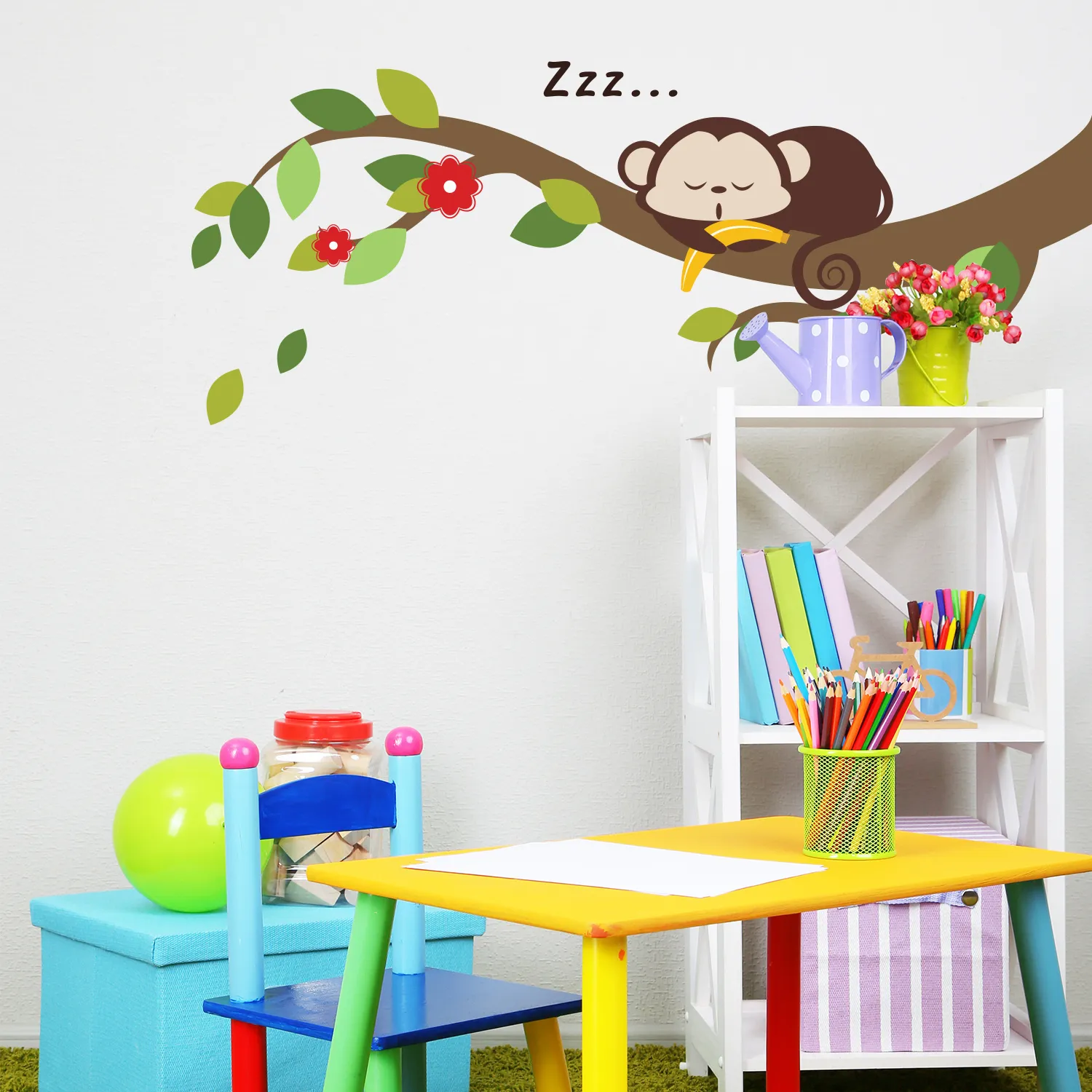 Stickers - Singe Endormi-1