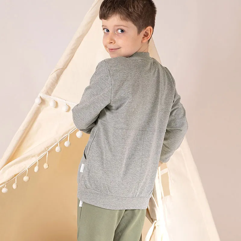 Bomber Basic - Gris-1