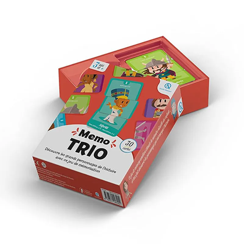 Memo Trio Grand Personnages - 3+-1