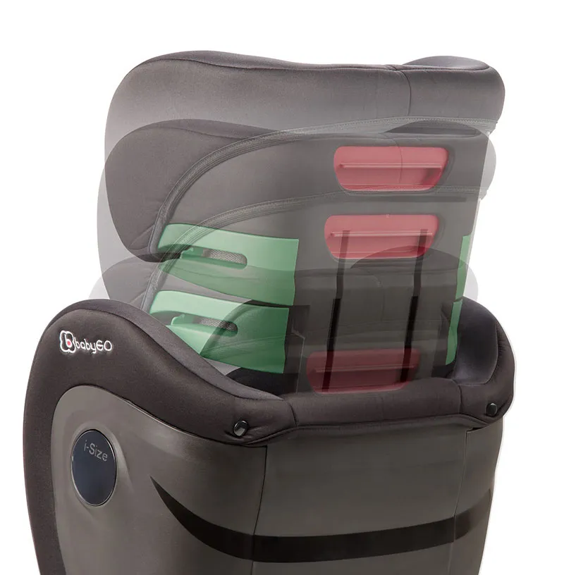 Siège-auto Safechild I-Size/Isofix 100-150cm - Noir-6