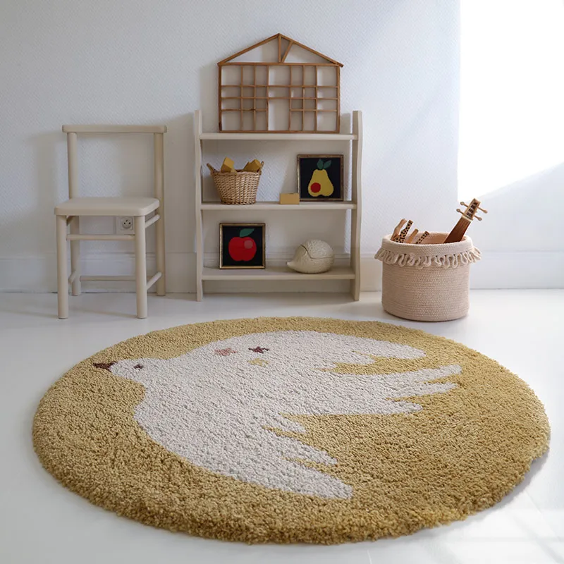 Tapis Oiseau Miel - ø120cm-1