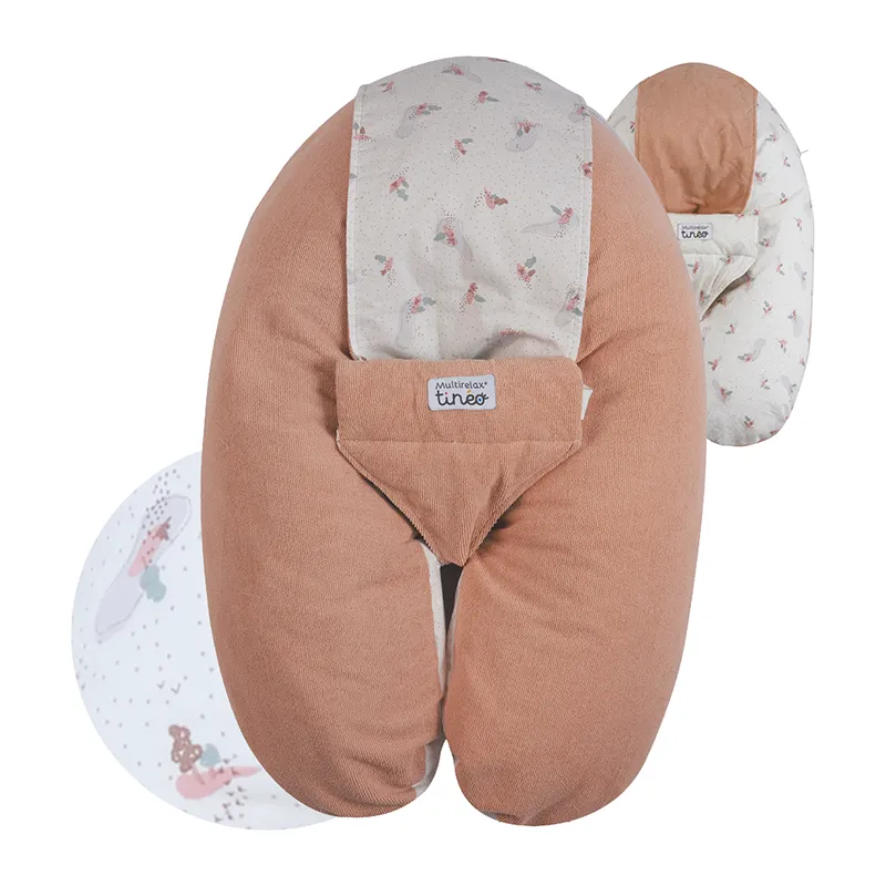 Coussin de maternité 3en1 Pêche - 78x44x150cm-8