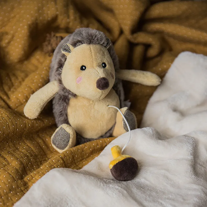 Peluche musicale Hérisson 20cm - 0m+-1