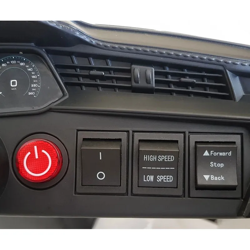 Voiture à batterie Audi E-Tron Sportback 4x4 Blanc - 36m+-10