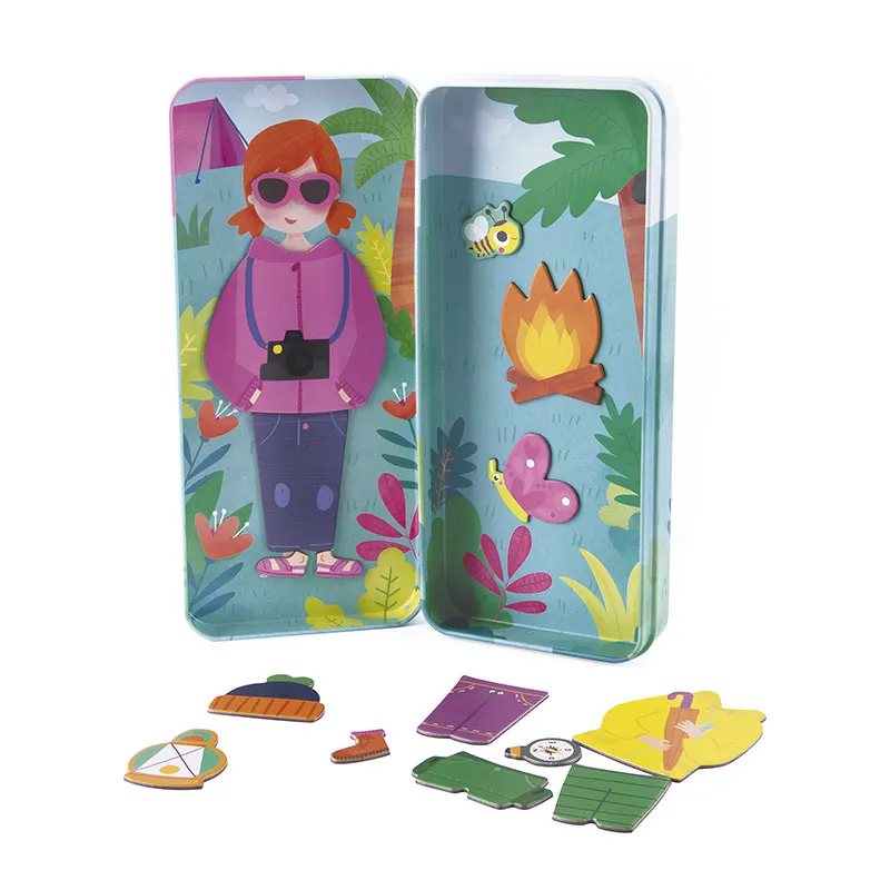 Jeu magnétique Mix & Match Tropique 35pcs - 36m+-0
