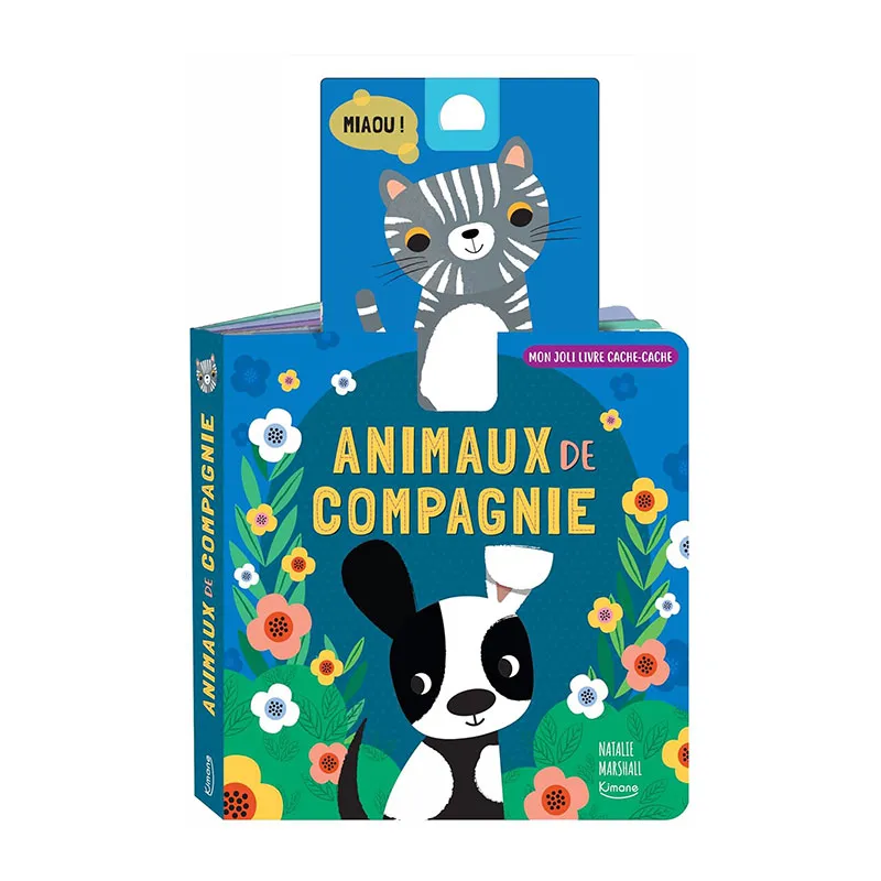Animaux de compagnie Mon joli livre cache-cache - 24m+-0