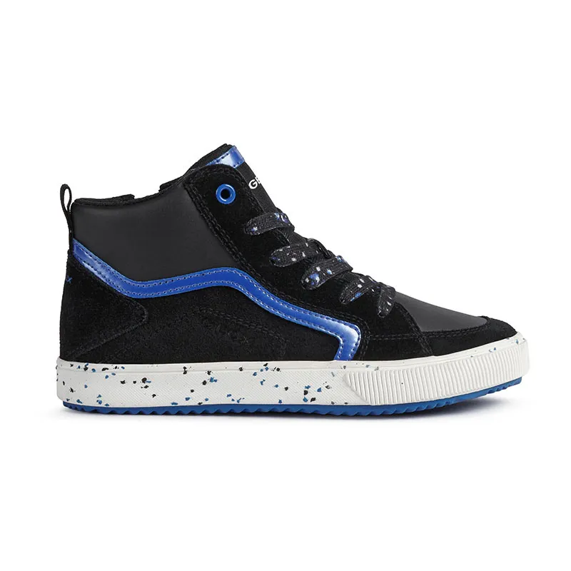 Sneakers hautes Alonisso - Noir/Bleu Royal-1