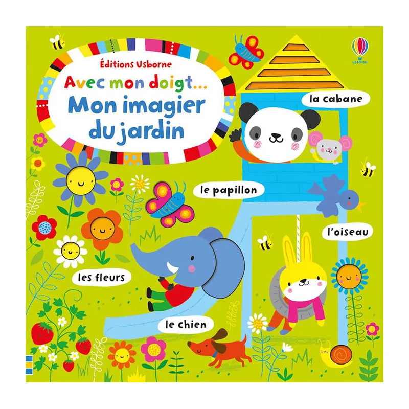 Avec mon doigt ... Mon imagier du jardin - 0m+-0