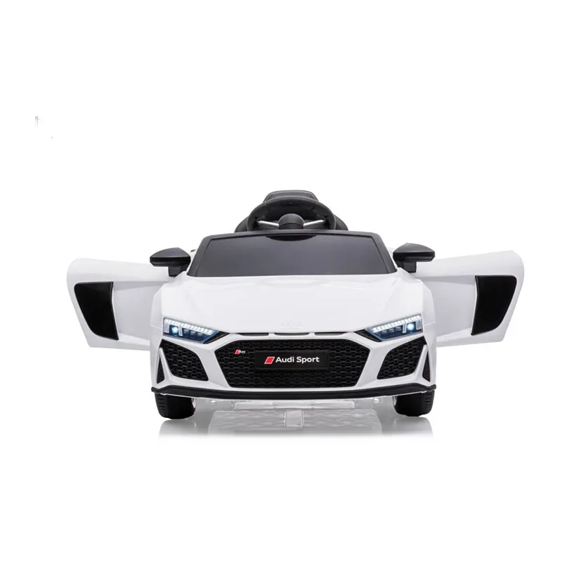 Voiture à batterie Audi R8 Spyder Blanc  - 36m+-7