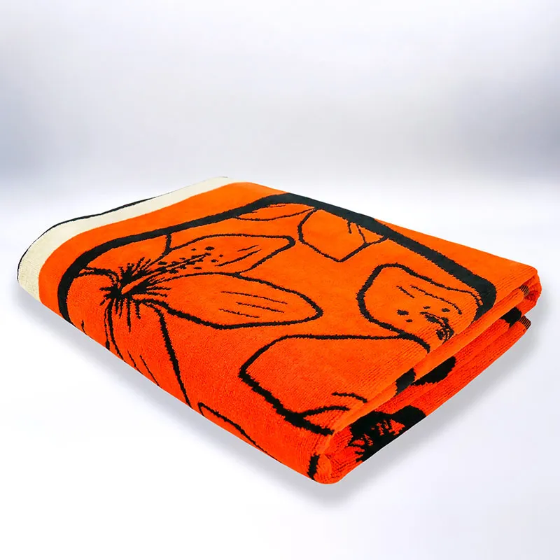 Serviette de plage XL Mondrago Multicolore - 140x180cm-1