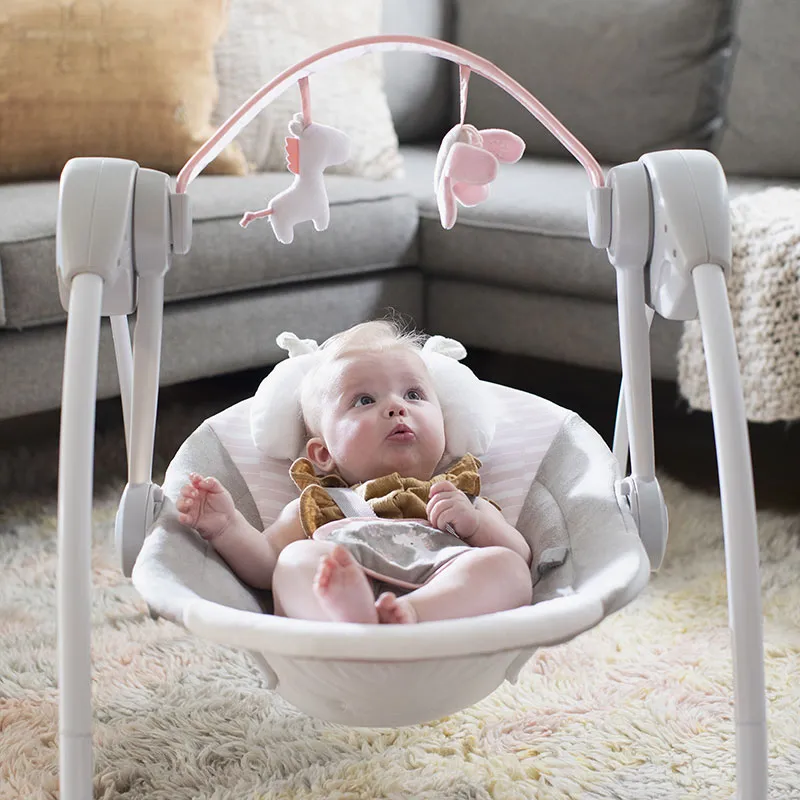Balancelle automatique Comfort 2 Go Flora la licorne - 0m+-3