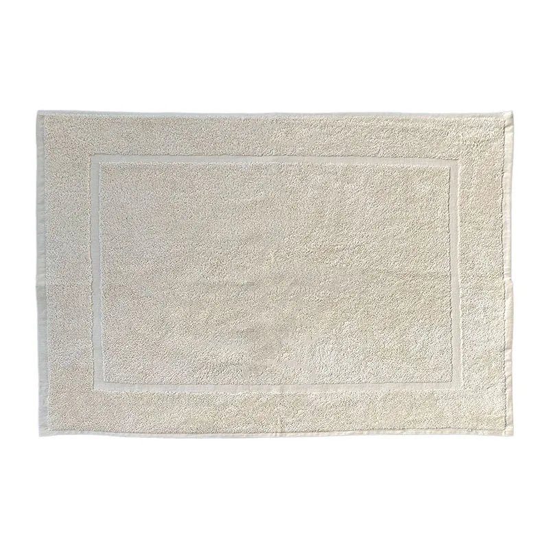 Tapis de bain Coton Ivoire - 50x80cm-0