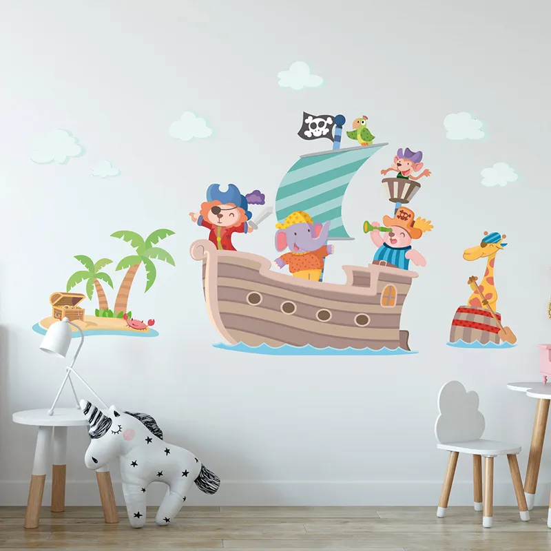 Stickers - Pirate à la conquête de l'île aux trésors-1