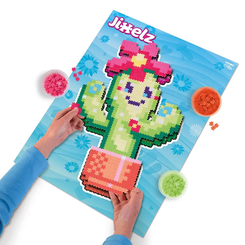 Jeu de construction Plantes Souriantes Jixelz 750pcs - 6+-5
